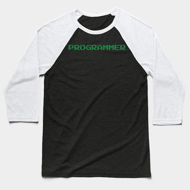 Programmer Baseball T-Shirt by emojiawesome